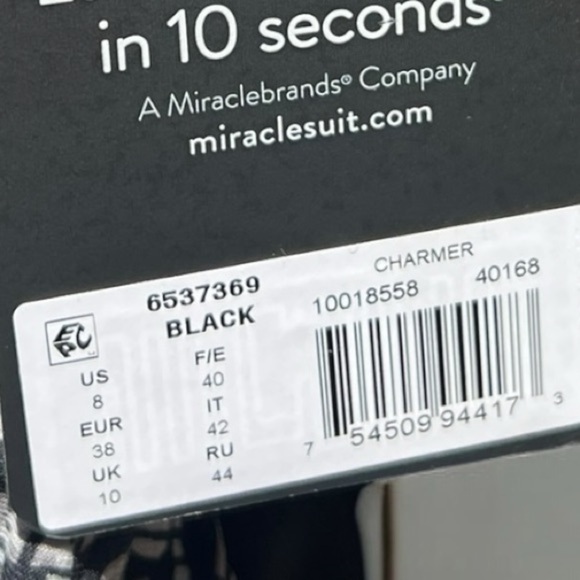 🌻NEW w.tag Miraclesuit Lux Lynx Charmer 1-Piece Slimming Suit Size 8 $194 Retai - Picture 13 of 14